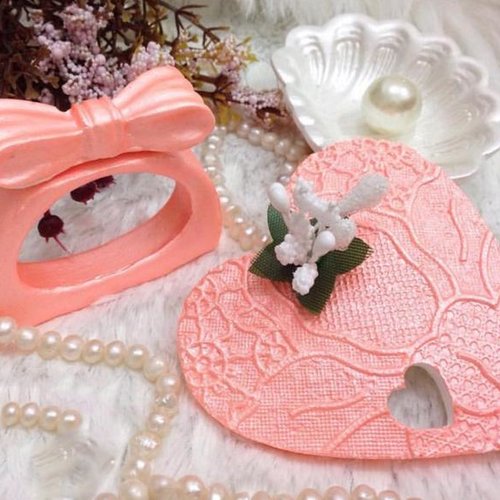 Moule silicone suspension coeur 8cm thème noël pour pâte polymère fimo plâtre savon cire résine argile k220 38b60