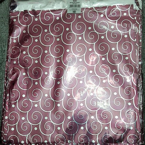 100 emballages 31cm pochettes cadeaux rose métallisé nuage argenté sachets avec rabat à ruban adhésif 1e
