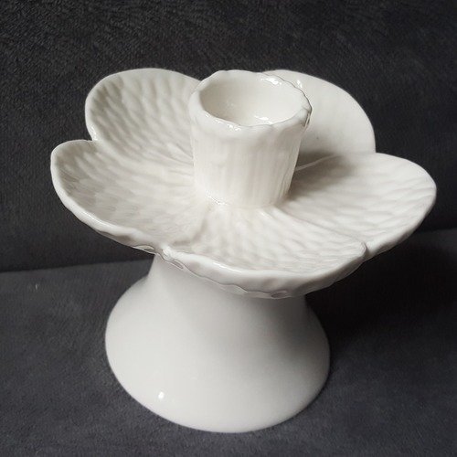 Moule silicone bougeoir fleur jonquille porte-encens support bougie candle holder pour plâtre cire savon résine argile ciment k320 29k870