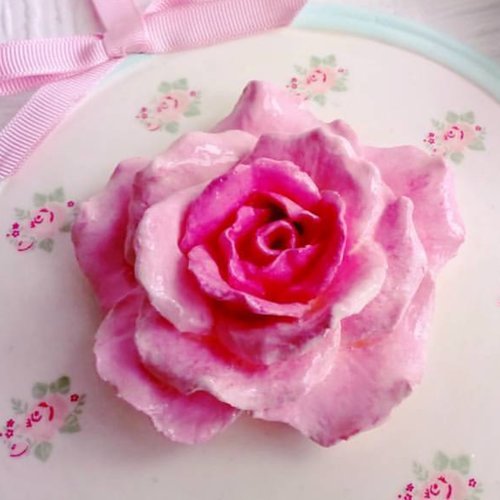 Moule silicone fleur rose 3d 7,5cm pour pâte polymère fimo plâtre wepam porcelaine cire savon fimo argile résine bougie k012 6e135