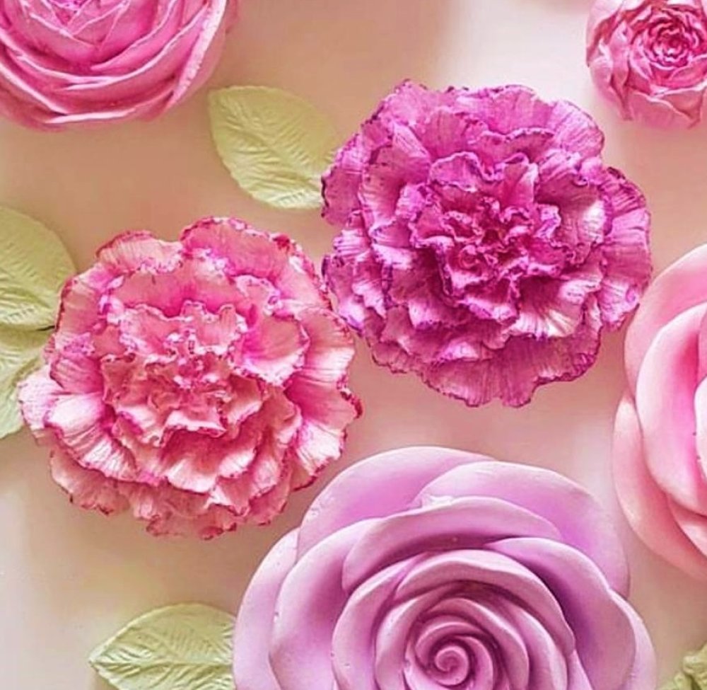huyiko DIY Fleur Moules en Silicone Résine Camélia Pivoine Daisy Lotus Fleur Fabrication De Bijoux
