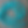 25 perles pendentif coeur 8x7mm turquoise percé pierre naturelle