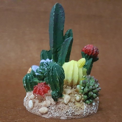 Moule silicone rocher de cactus 3d pour terrarium fimo plâtre wepam porcelaine cire savon résine bougie argile k157 çt