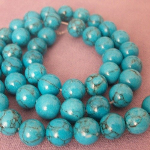 Perles pierre semi précieuse naturelle teinte agate craquelée Bleu6 mm lot  de 15 perles 6 mm lot de 15 perles - Achat / Vente pierre vendue seule  Mixte Adulte Bleu - Cdiscount