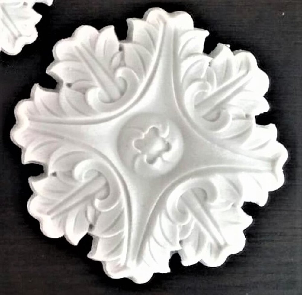 Moule En Silicone Blanc Transparent Artisanat Décoratif De Fleurs