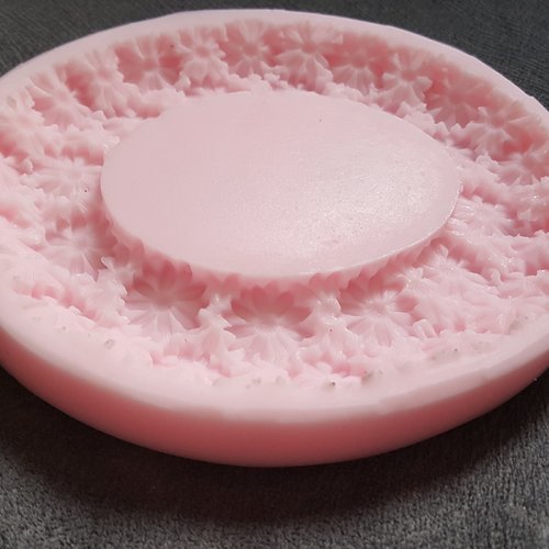 Moule silicone cadre photo miroir 24cm déco marin corde