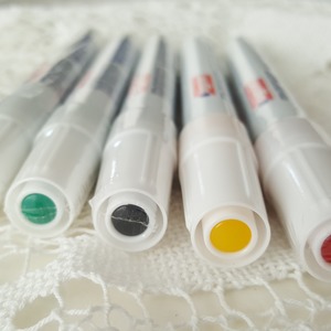 1 marqueur bigpoint paint marker peinture blanc encre permanente épaisse  pour multi surface acier métal plastique verre bois béton a24 - Un grand  marché