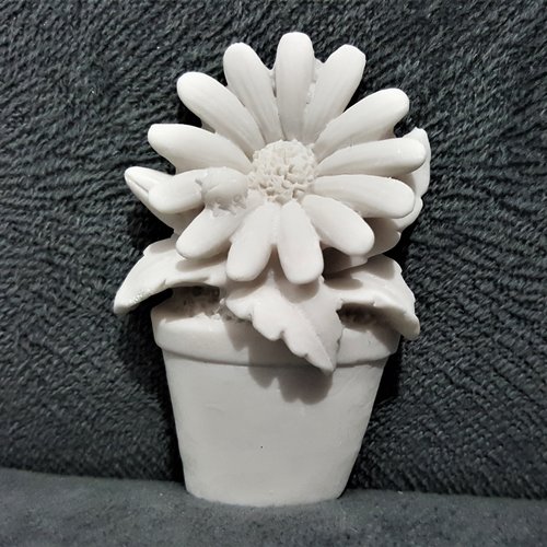 1 moule silicone pot de fleur aster pour pâte polymère fimo plâtre wepam porcelaine cire savon fimo argile résine polyester k768 3e50