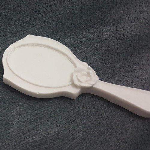 Moule Silicone Cadre Photo Miroir Rectangle 14cm déco Fleurs