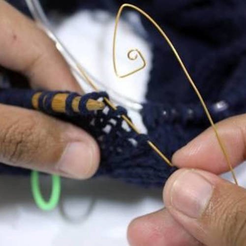 3 marqueurs de mailles marque rangs pour tricot tissage 3 tailles stitch holder
