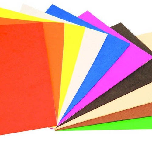 10 feuilles papier couché multicolore 10 couleurs créative format a4 21x29cm pour activités manuelles c7