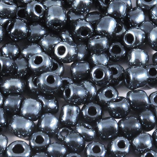 1300 perles soit 40 grammes de rocailles 2mm anthracite perles en verre pour shamballa collier boucles