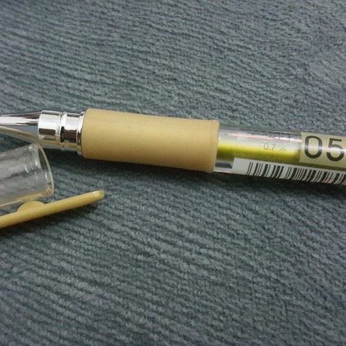 1 stylo à encre doré pailleté crystal jelly 053 pointe 0,7mm  a24