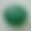 1 pendentif perle plate jade à facette pièce facetté 15mm percé pierre fine gemme pierre naturelle semi a37