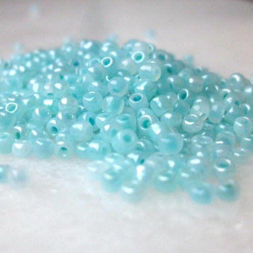 440 perles de rocailles 2mm jade nacré perles en verre pour shamballa collier boucles 10 grammes  b65