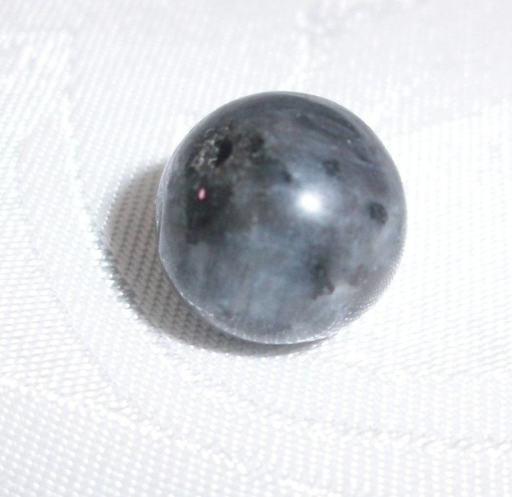 Environ 125 Perles De Verre à Facettes 3 Mm, Grises Transparentes Reflets Bleus 3 Mm