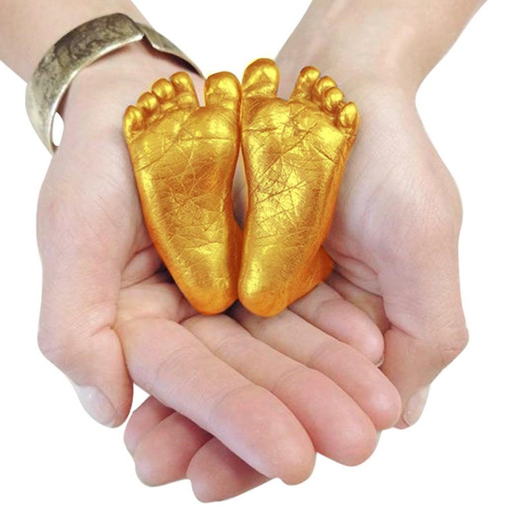 Kit de moulage 3D pour empreintes de mains et pieds de bébé