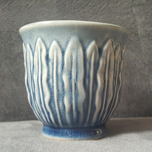 1 moule silicone pot tasse style romain pour plâtre cire savon résine ciment argile k301 25k440