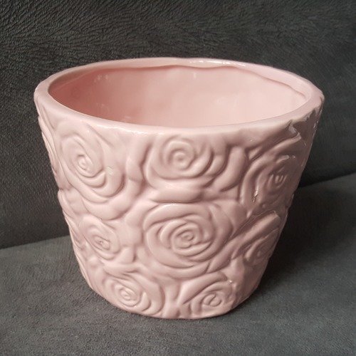 Moule silicone pot de fleur vase 12cm déco roses pour pâte fimo plâtre wepam porcelaine cire savon résine argile k484 or1000g