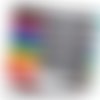 8 marqueurs indélébile multicolore faber castell m 1525 pointe 1mm à encre permanente pour rétroprojection cd verre