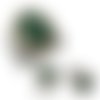 Bague chevalière et boutons manchettes en argent massif 925 serti pierre naturelle jade lithothérapie
