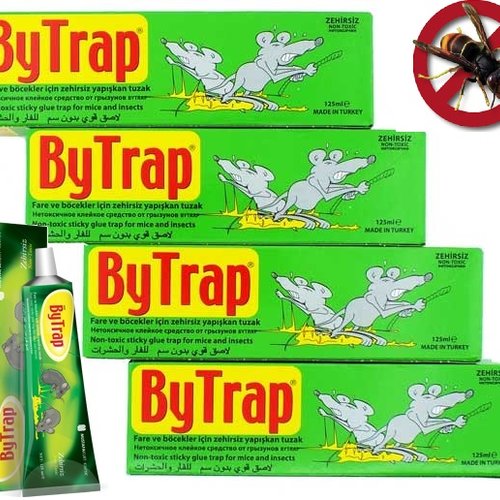 8 tubes 1l super colle piège souris rat rongeur serpent frelon asiatique  rucher - Un grand marché