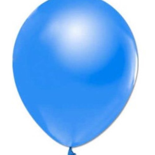 100 ballons bleu pour fêtes anniversaire mariage baptême st valentin noël 40cm