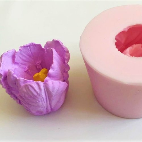 Moule Silicone Bordure Clôture Cœur 3D Pour Fimo, Plâtre, Cire - Rose
