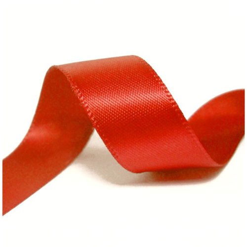 10 mètres de ruban largeur 6mm en tissu satin rouge vendu au mètre pour décoration couture mode embellissement cadeaux a8