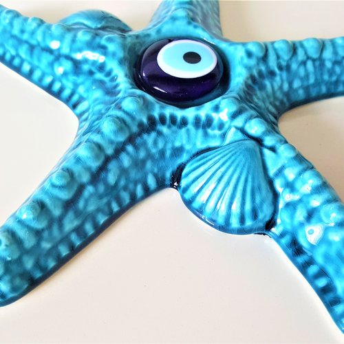 Moule silicone coquillage étoile de mer suspension 24cm pour fimo plâtre wepam savon argile cire polyester ciment k736 21k890