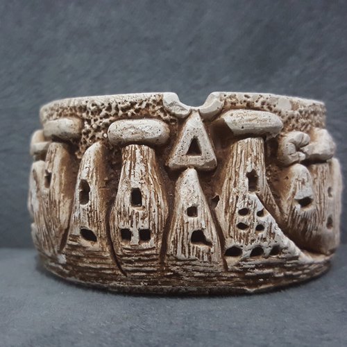1 moule silicone cendrier maison champignon troglodyte cappadoce fairy pour plâtre résine polyester béton ciment savon cire k760