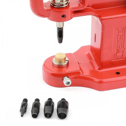 Outil perforateur pour cuir tissus bâche, livré en kit, presse machine à pression professionnel + 5 tailles