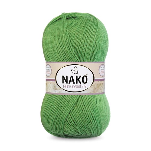 100% pure laine mérinos, vert 05300, 350m, laine naturelle de mouton, pelote de 100g, fil de laine pour tricot crochet