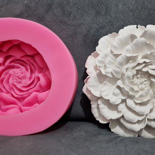 Moule slcone boîte à bjoux perles accessores fleurs camomlle pâte