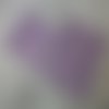 100 emballages pochettes cadeaux 10cm coeur violet argenté métallisé sachets avec rabat à ruban adhésif b67
