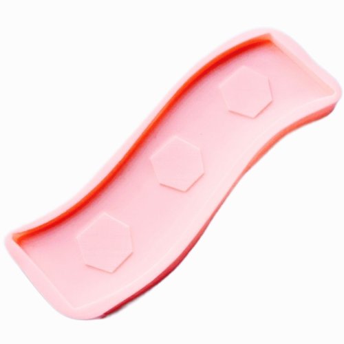 Moules silicone plateau 30cm support bougie tealight bougeoir prisme pour plâtre résine polyester béton ciment k1117 3f