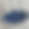 Perle  en verre nacré de 4 mm couleur bleu lavande 