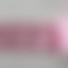 Ruban de satin doublé en dentelle de 4 cm en largeur couleur rose 