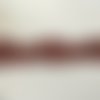 Dentelle bordeau   et doree 6,5 cm largeur a coudre 