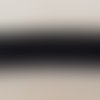 Ruban de satin plissé noir de 1,5 cm en largeur 