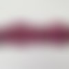 Dentelle fushia et doree 6,5 cm largeur a coudre