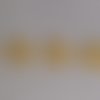 Dentelle jaune à fleur de 4,5 cm en guipure 