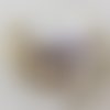 Lot de 100 pistils  5,5 cm tete de 3 mm blanc cassé 