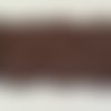 Dentelle elasthane de 7 cm en largeur couleur marron 