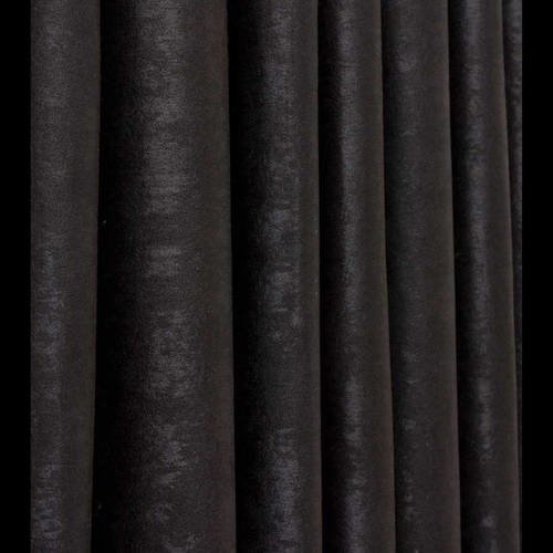 Tissus en 280 cm de hauteur noir pour double rideaux