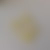 40 toupies en cristal de 4 mm couleur jaune 