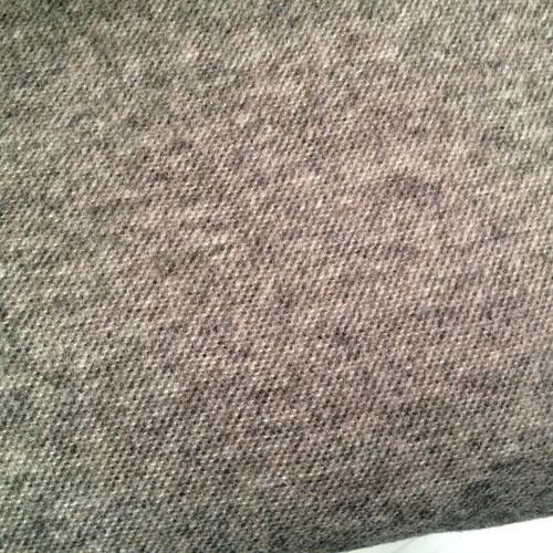 Tissus lainage entrebvert kaki et gris haute couture 150 de large 