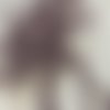 Perle en cristal a facette de 4 mm violet prune