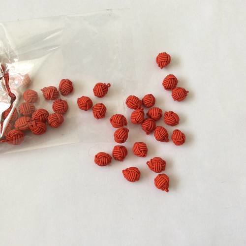 10 bouton asiatique pour deco vetement 8 mm de grosseur environ