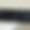 Ruban elastique a paillettes noir de 4,5 cm en largeur vendu au metre 